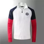 tommy hilfiger veste hiver micro chapter zip 1676 blanc